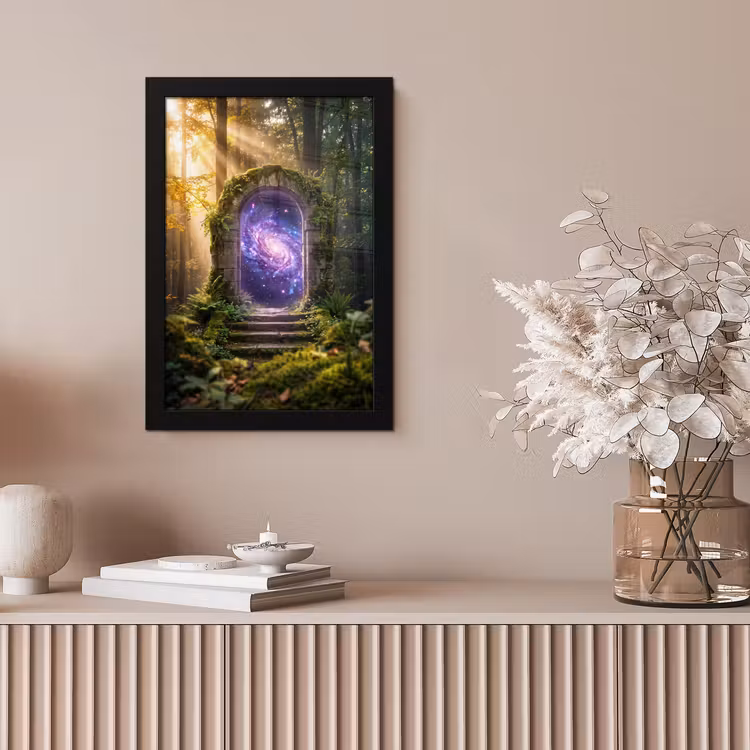 Poster met lijst - Poort - Kosmos - Bos — 5