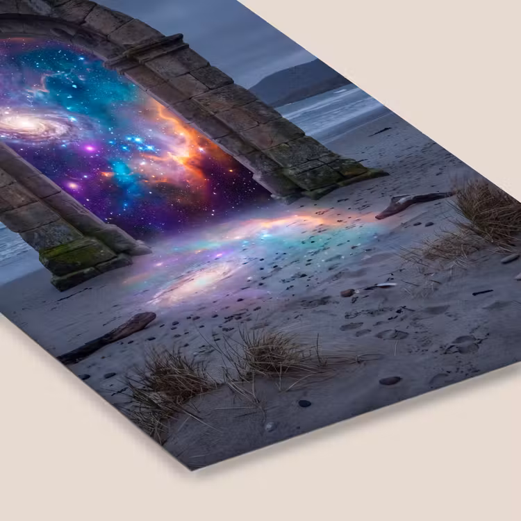 Poster met lijst - Poort - Strand - Ruimte — 7