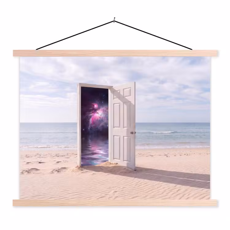 Schoolplaat - Deur - Strand - Kosmos — 1