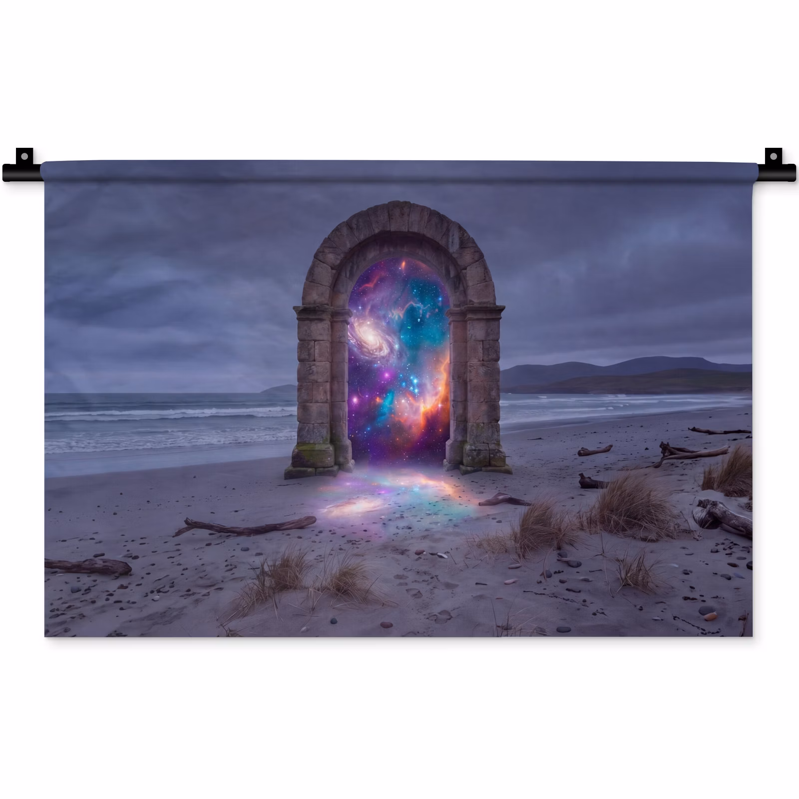 Wandkleed - Poort - Strand - Ruimte — 1
