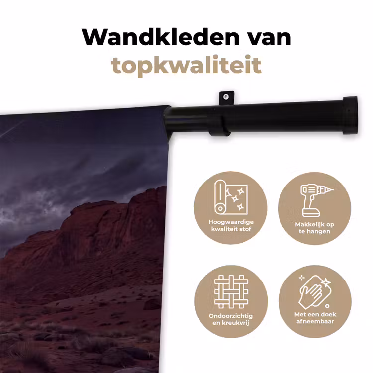Wandkleed - Deur - Melkweg - Woestijn — 3