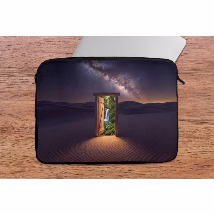 Laptophoes - Deur - Woestijn - Natuur — 2