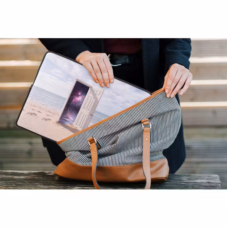 Laptophoes - Deur - Strand - Kosmos — 4