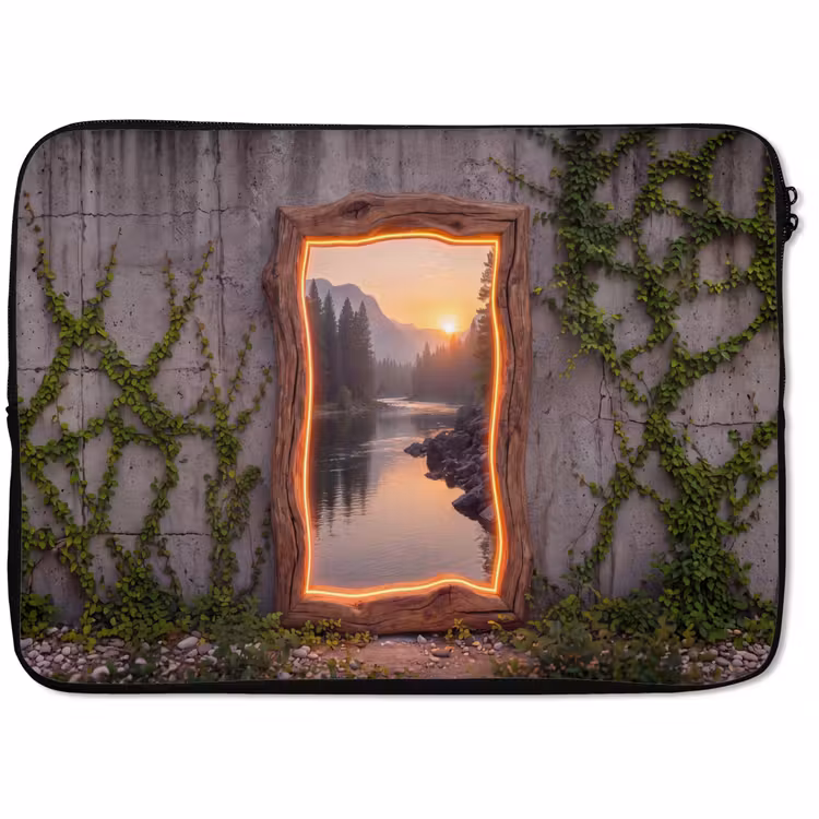 Laptophoes - Landschap - Kader - Licht — 1