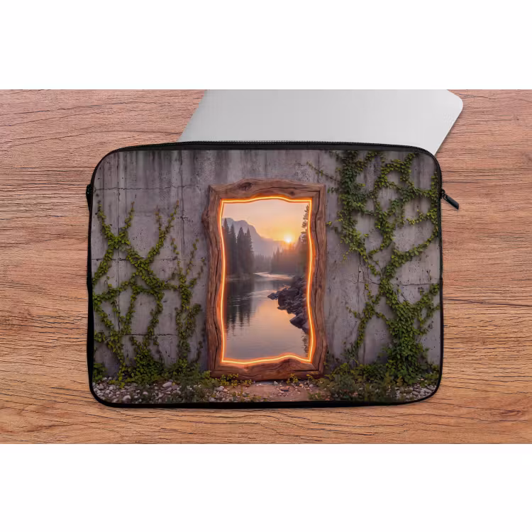 Laptophoes - Landschap - Kader - Licht — 2