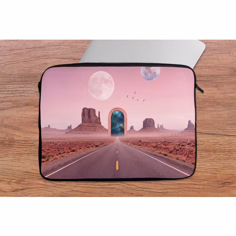 Laptophoes - Landschap - Poort - Ruimte — 2
