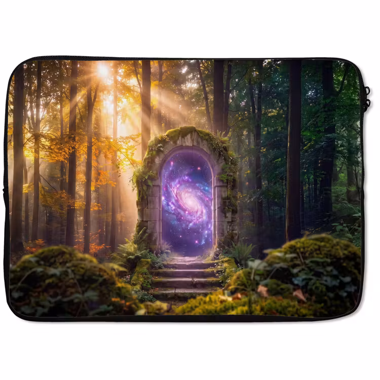 Laptophoes - Poort - Kosmos - Bos — 1
