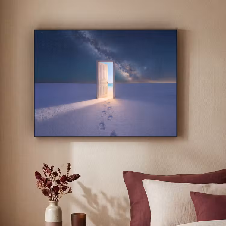 Art Frame - Deur - Sneeuw - Strand — 3
