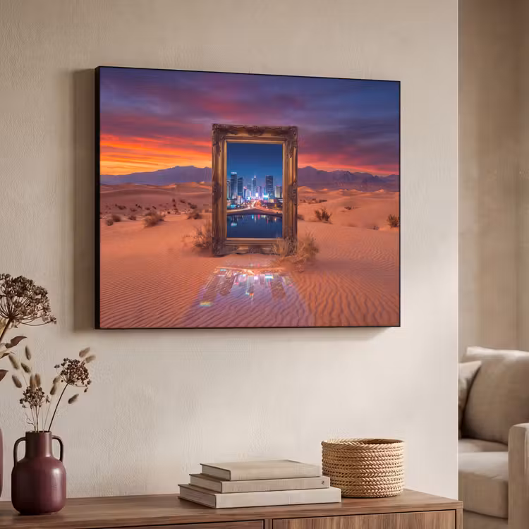 Art Frame - Kader - Stadsgezicht - Woestijn — 7