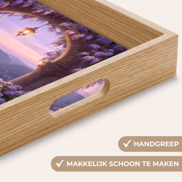 Dienblad - Kasteel - Rivier - Avond — 5