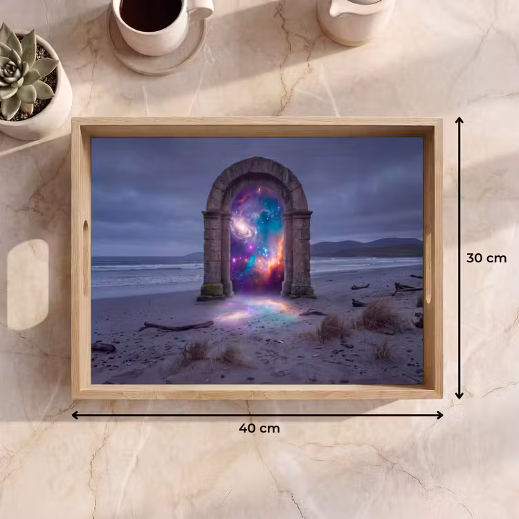 Dienblad - Poort - Strand - Ruimte — 9