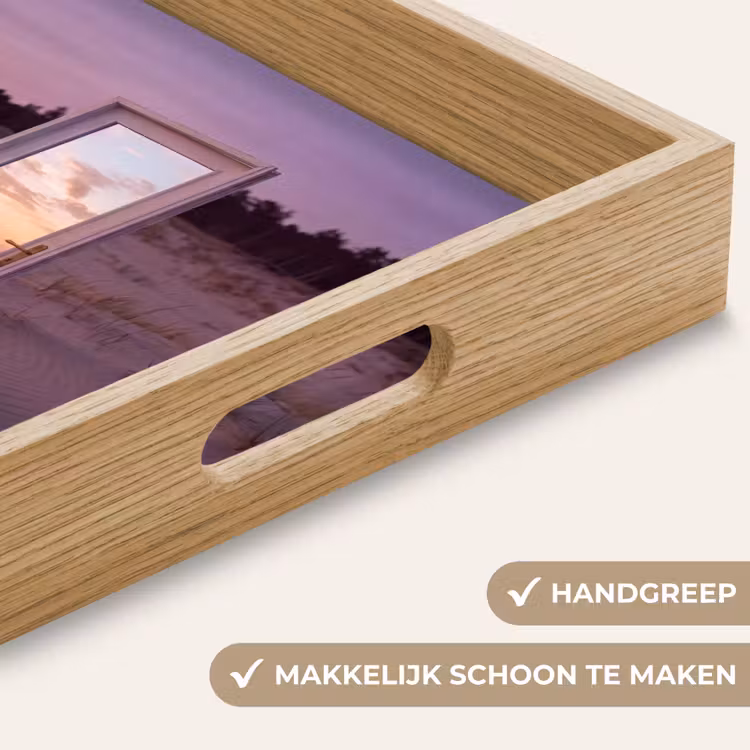 Dienblad - Spiegel - Zee - Zonsondergang — 5