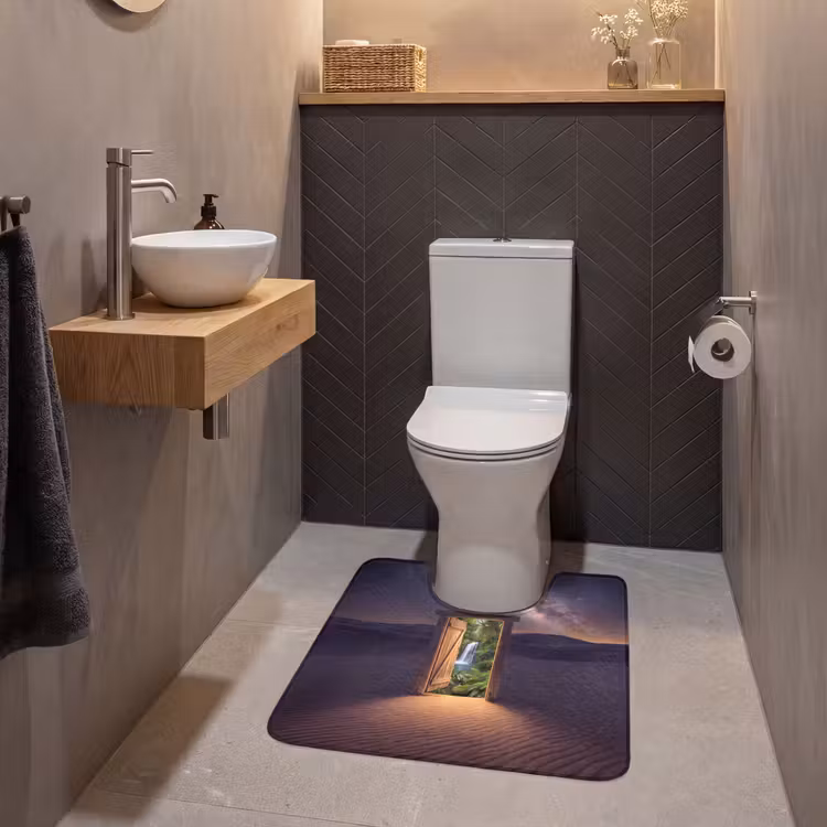 Wc Mat - Deur - Woestijn - Natuur — 2