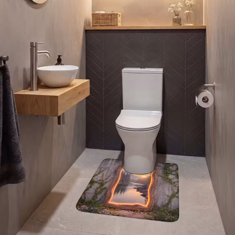 Wc Mat - Landschap - Kader - Licht — 2