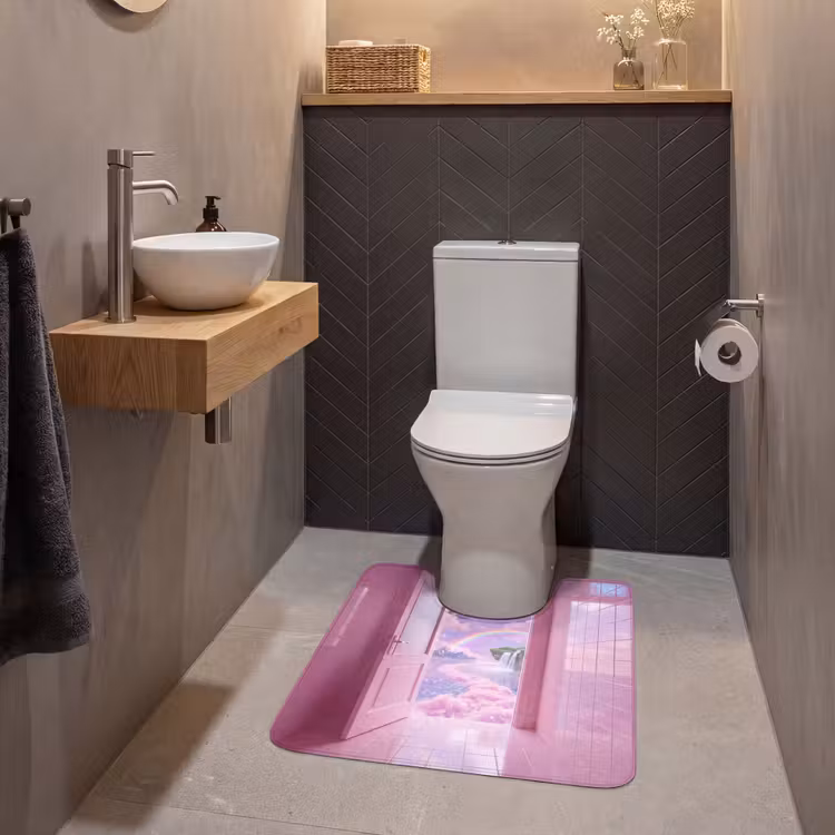 Wc Mat - Roze deur - Fantasie — 2