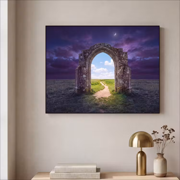 Art Frame - Boog - Landschap - Contrast — 5