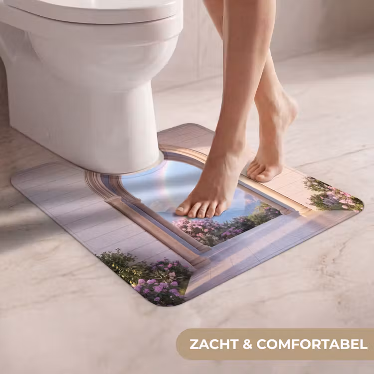 Wc Mat - Boog - Bergen - Regenboog — 5