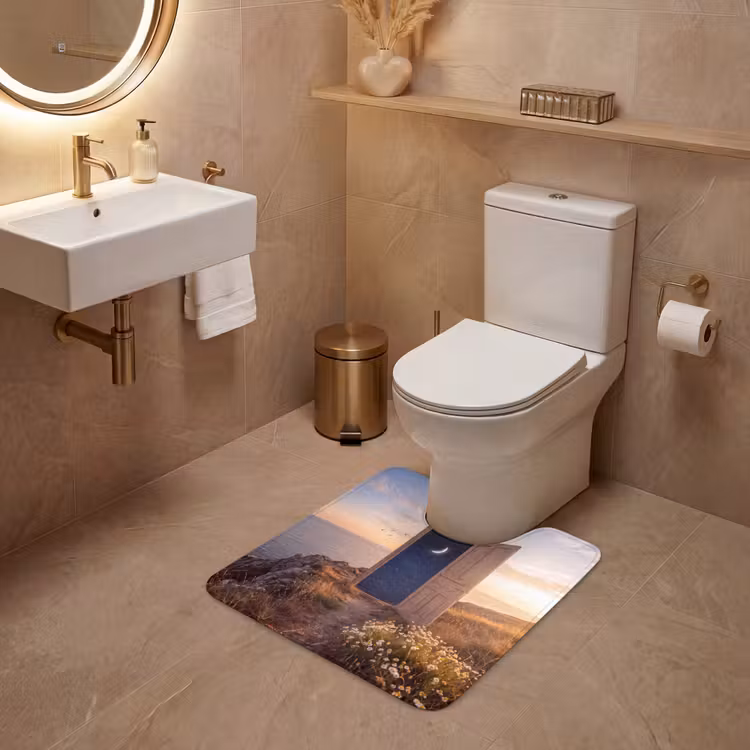 Wc Mat - Deur - Sterren - Natuur — 3