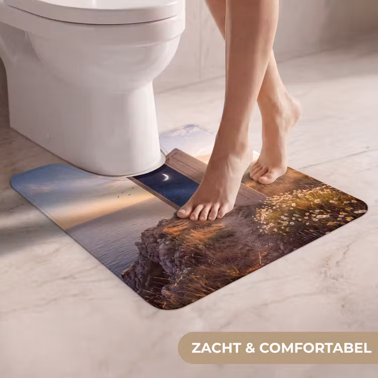 Wc Mat - Deur - Sterren - Natuur — 5