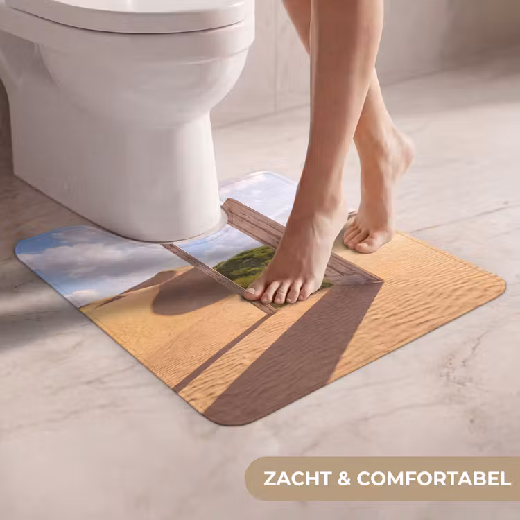 Wc Mat - Deur - Woestijn - Gras — 5