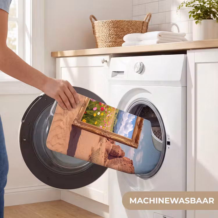 Wc Mat - Kader - Woestijn - Bloemen — 6