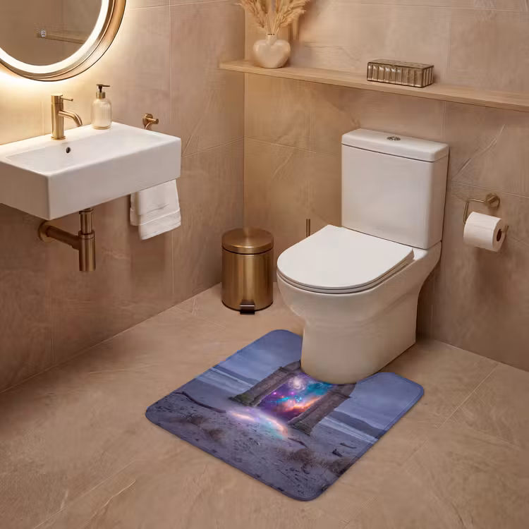 Wc Mat - Poort - Strand - Ruimte — 3