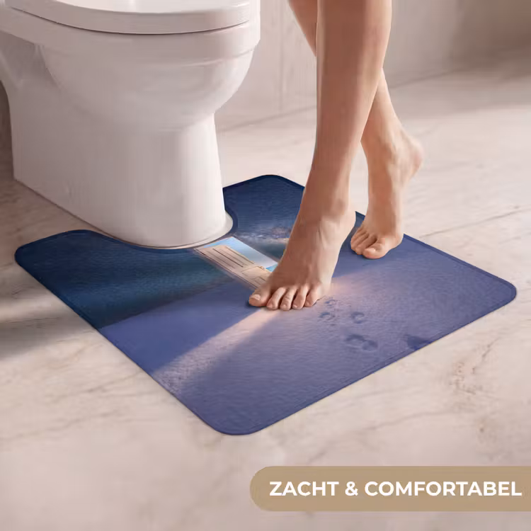 Wc Mat - Deur - Sneeuw - Strand — 5