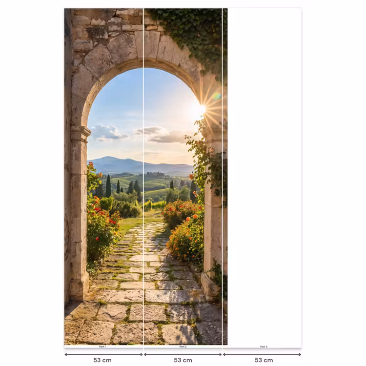 Behang - Pad - Tuin - Zonnig — 6