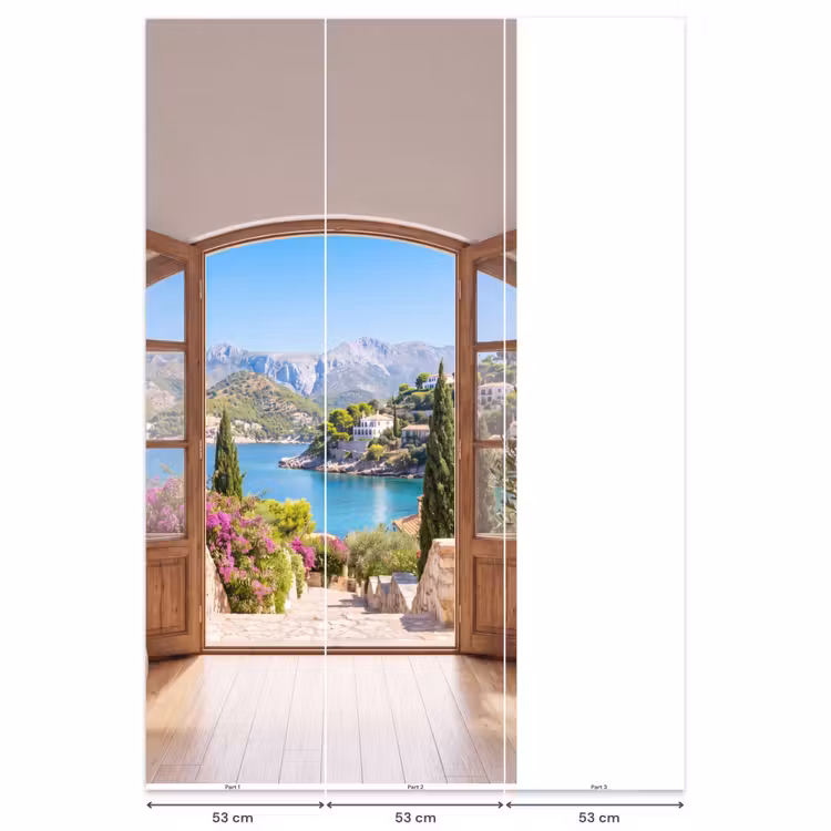 Behang - Uitzicht - Baai - Natuur — 6