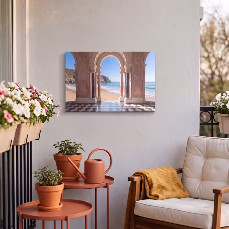 Buiten canvas - Boog - Strand - Zee — 3