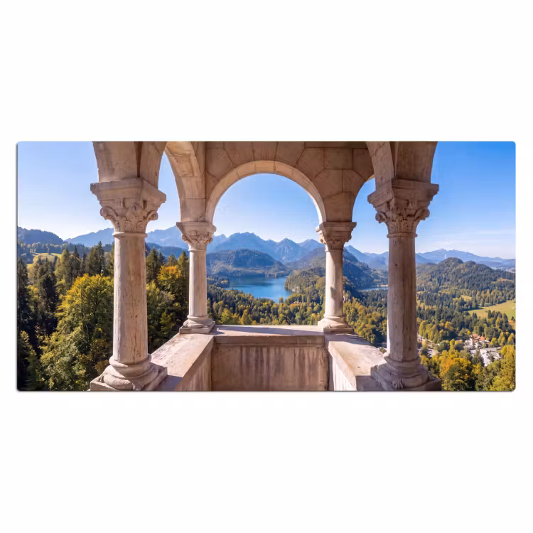 Bureau onderlegger - Boog - Uitzicht - Landschap — 2