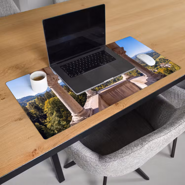 Bureau onderlegger - Boog - Uitzicht - Landschap — 3