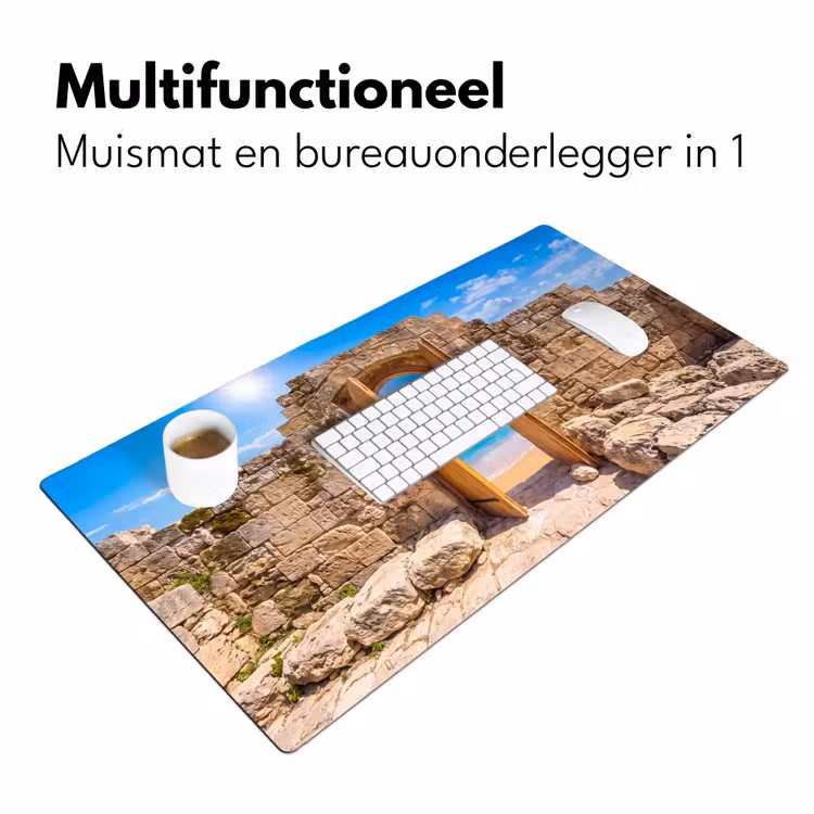 Bureau onderlegger - Deur - Strand - Zee — 7