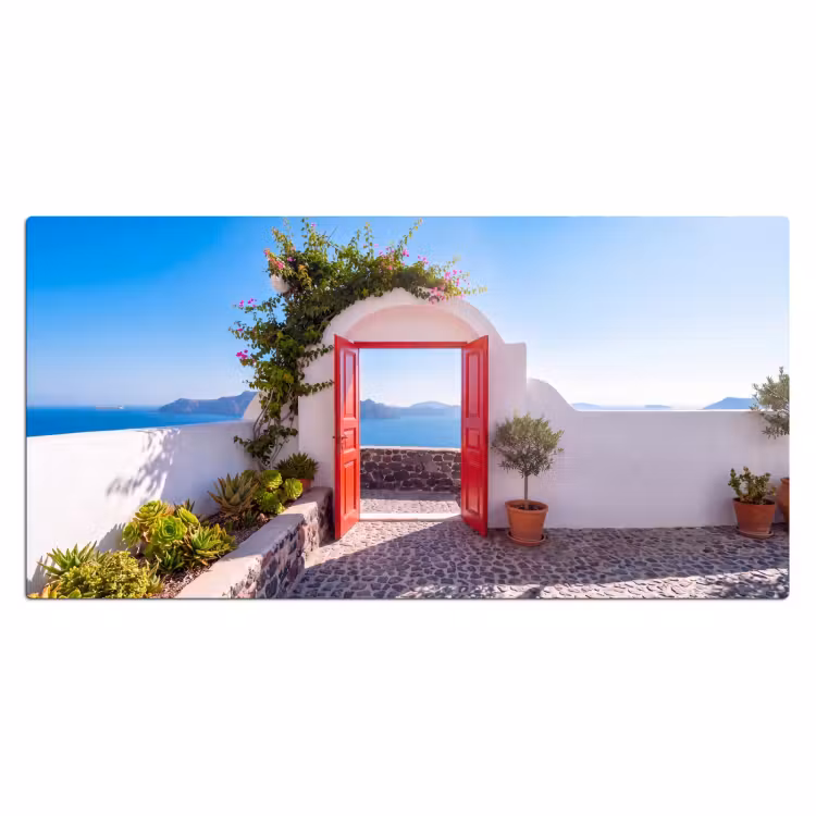 Bureau onderlegger - Deur - Zee - Natuur — 2
