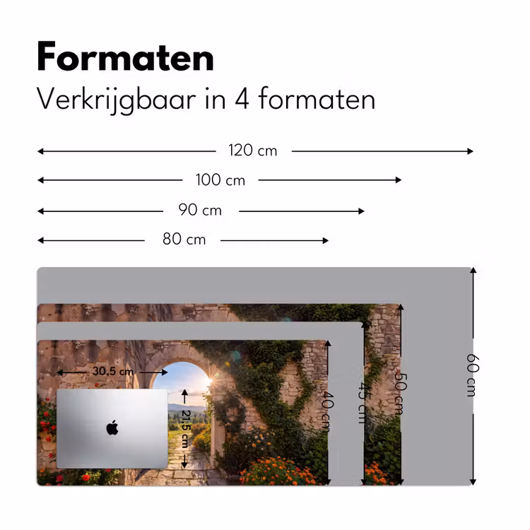 Bureau onderlegger - Pad - Tuin - Zonnig — 8