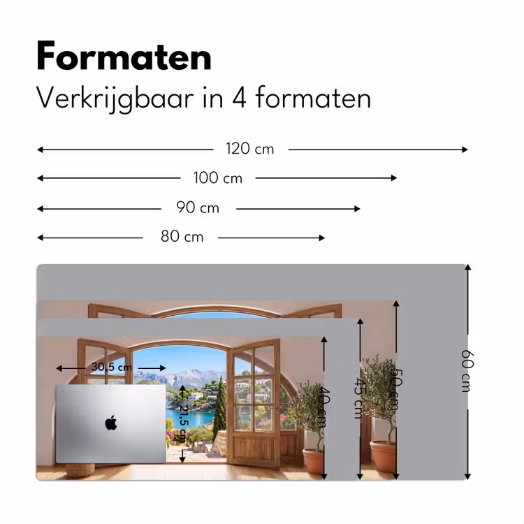 Bureau onderlegger - Uitzicht - Baai - Natuur — 8