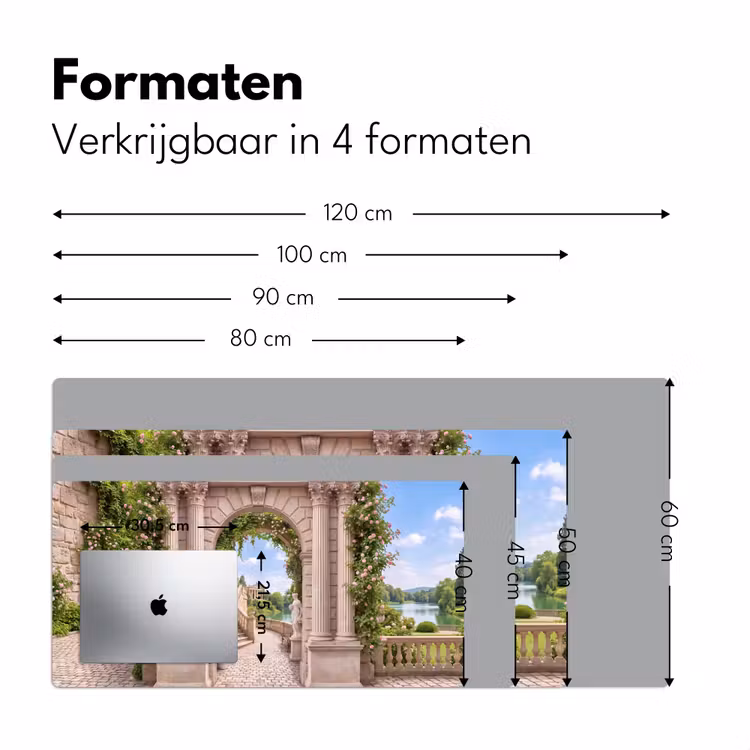 Bureau onderlegger - Architectuur - Tuin - Klassiek — 8