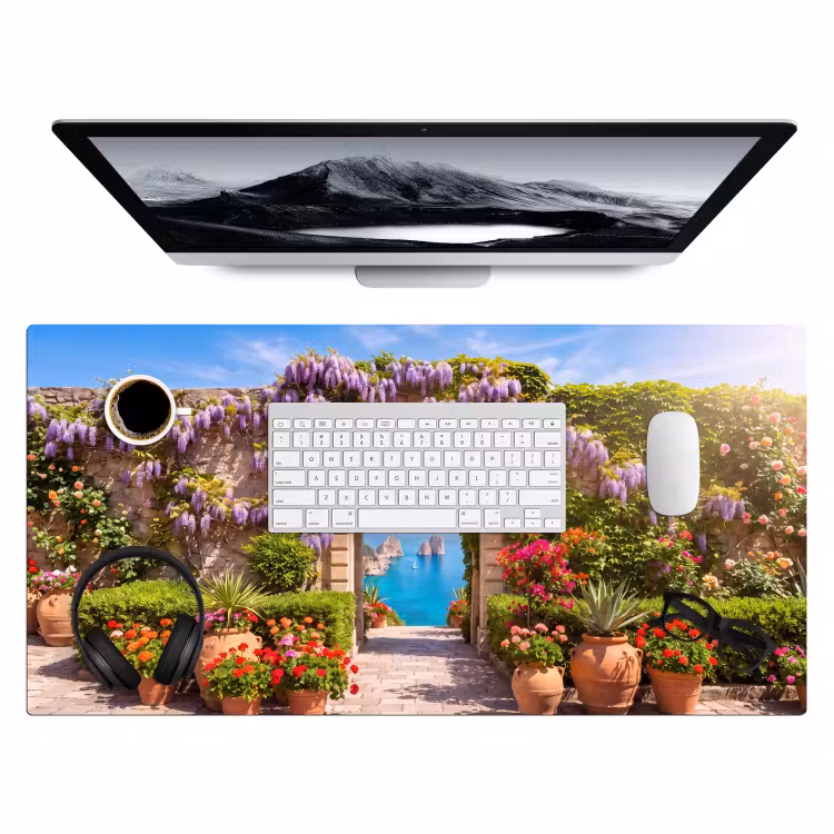 Bureau onderlegger - Bloemen - Tuin - Landschap — 4