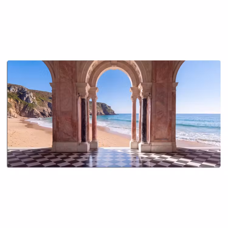Bureau onderlegger - Boog - Strand - Zee — 2