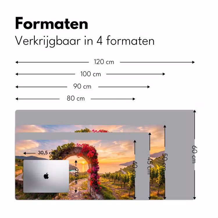 Bureau onderlegger - Boog - Zonsondergang - Kust — 8