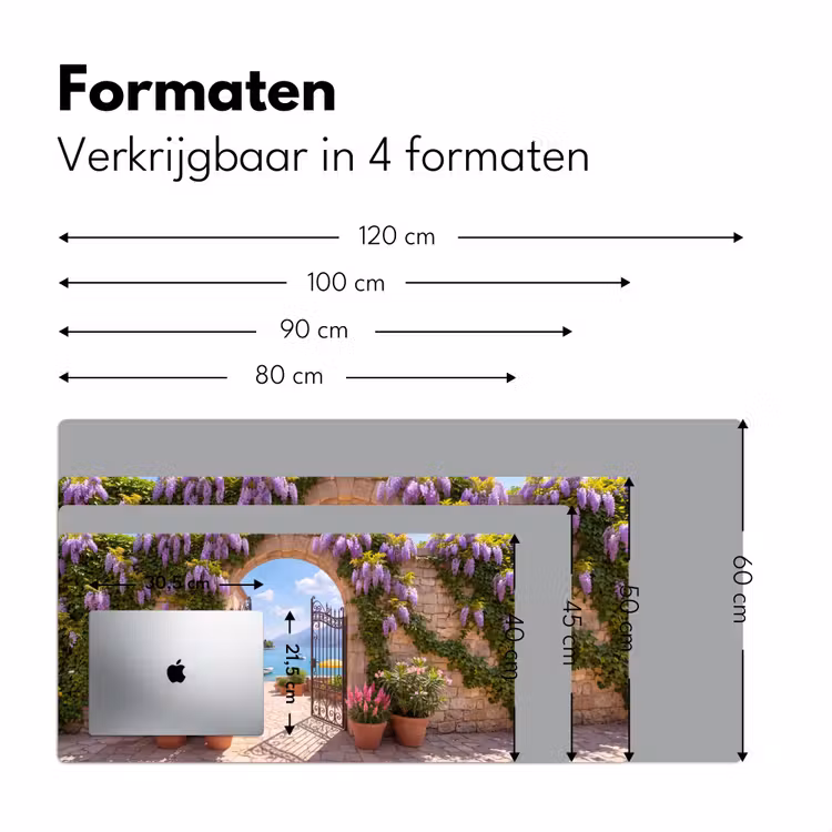 Bureau onderlegger - Poort - Zee - Uitzicht — 8