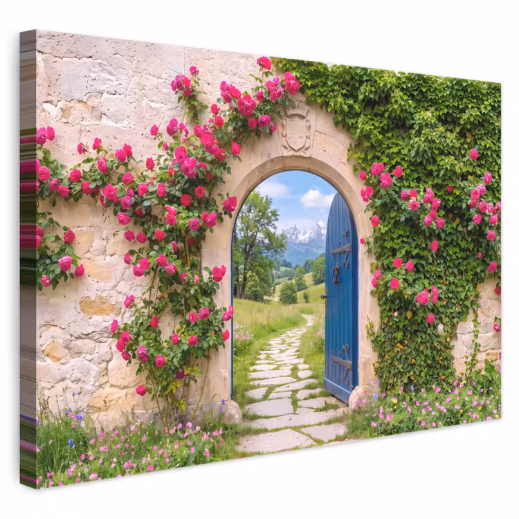 Canvas schilderij - Boog - Landschap - Natuur — 1