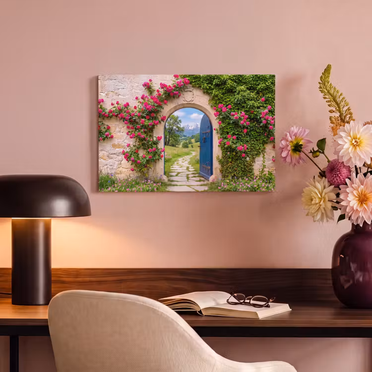 Canvas schilderij - Boog - Landschap - Natuur — 6