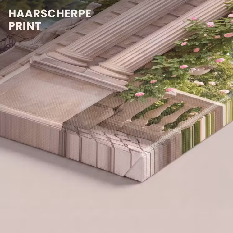 Canvas schilderij - Architectuur - Tuin - Klassiek — 5