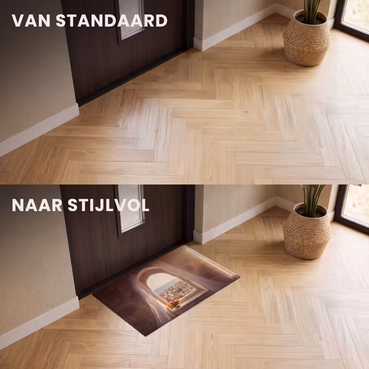 Deurmat - Raam - Stad - Zee — 3