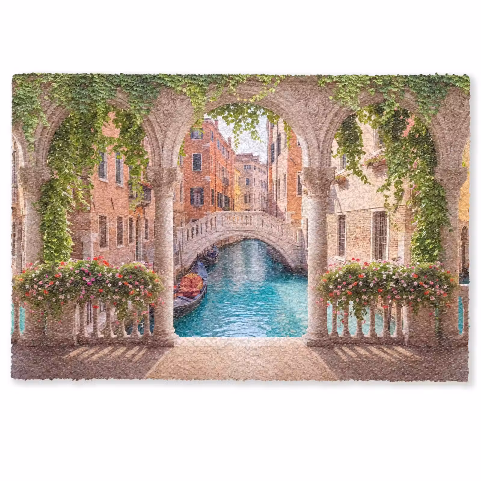 Deurmat - Gracht - Stad - Architectuur — 1