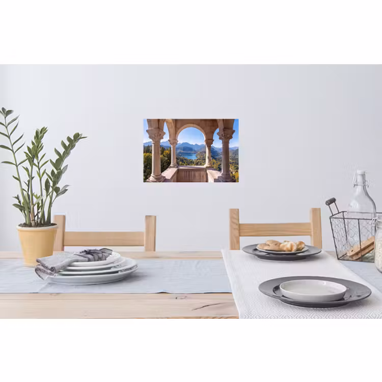Muursticker - Boog - Uitzicht - Landschap — 3