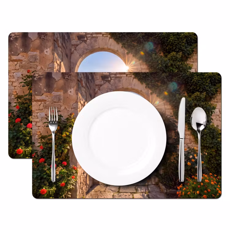 Placemat - 6 stuks - Pad - Tuin - Zonnig — 2