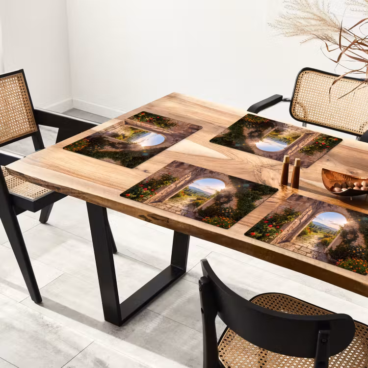 Placemat - 6 stuks - Pad - Tuin - Zonnig — 3