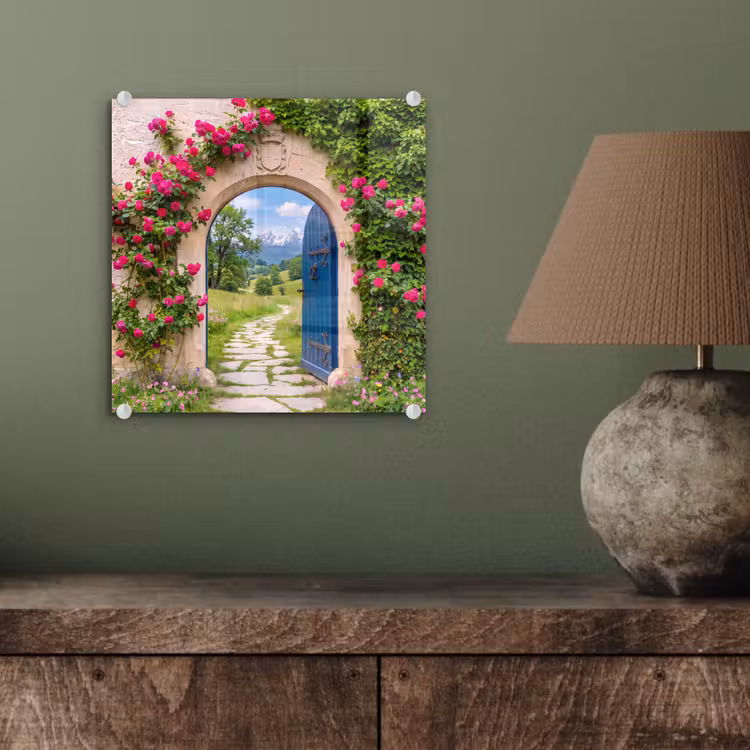 Glas schilderij - Boog - Landschap - Natuur — 4